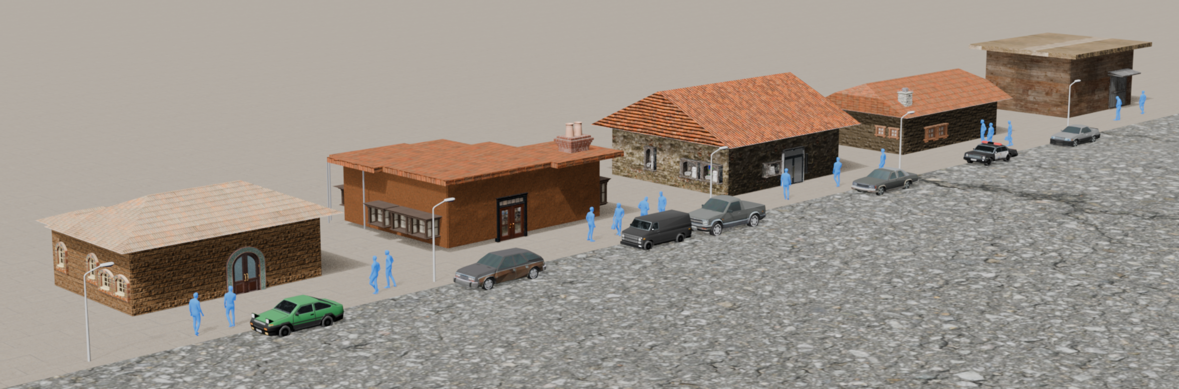 Street scene full